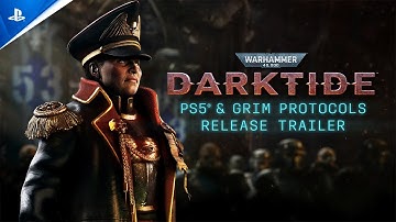 Warhammer 40,000: Darktide - PlayStation & Grim Protocols Launch Trailer | PS5 Games
