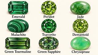 GREEN GEMSTONES Explained — There's More Than EMERALDS screenshot 5