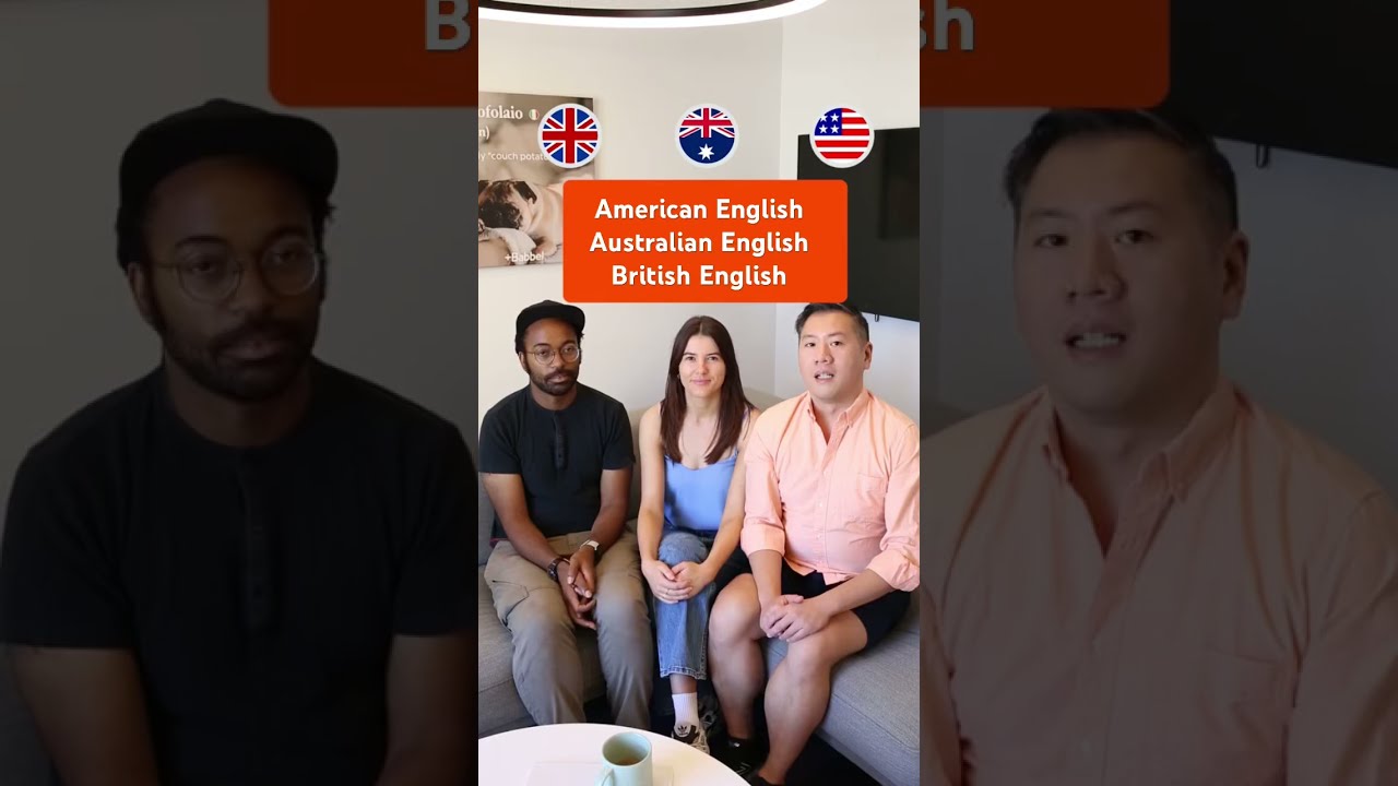 American English Vs Australian British