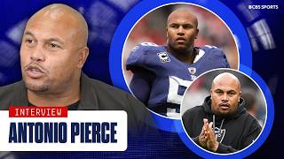 Antonio Pierce talks Raiders' QB situation, debates David Tyree & Santonio Holmes Super Bowl catches