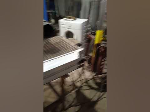 Изготовление замена пластикового бачка на алюминий интеркулер Ман - YouTube