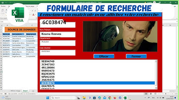 Vba Excel, Formulaire de Contrôle + image.