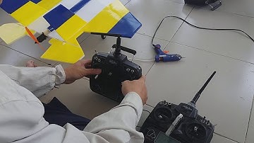 Hướng dẫn kết nối 2 tay devo 7 để hỗ trợ pilot mới tập lái máy bay mô hình điều khiển