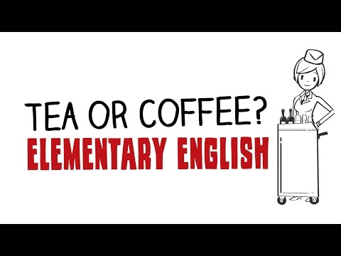 Чай или кофе - английский для начинающих