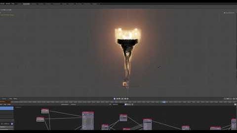 AFS Firetornado Blender 2.8 using Animation Nodes