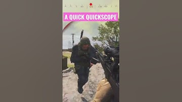 A QUICK QUICKSCOPE #quickscope #sniper #warzone