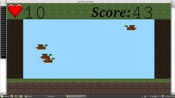 My First Video Game is made with python and pygame