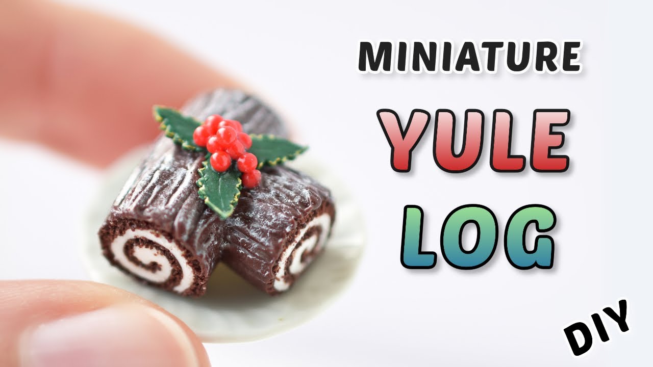 Miniature Yule Log Yodels