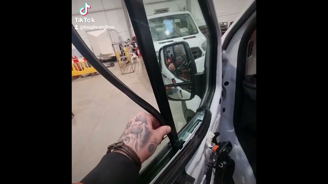Ford transit front door glass replacement.