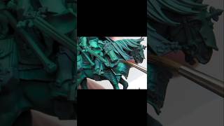 Free guild Marshall warhammer painting test - new Atom paints.