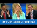 TRY NOT TO LAUGH OR GRIN AT CLOWN CAR CRASH FUNNY VIDEO