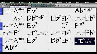 BACKING TRACK - GIMME A LITTLE KISS (Roy Turk, Jack Smith, Maceo Pinkard) Ab 120 BPM SWING
