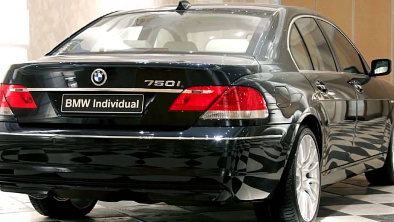 BMW 750I individual EXCLUSIVE VIP CHAUFFEURS SERVICES