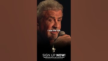 NOBODY wanted to be RAMBO - Sylvester Stallone