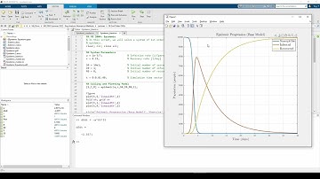 Coding the SIR Epidemic Model in MATLAB (2/2)