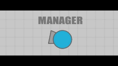 MANAGER ?! DIEP.IO GAMEPLAY