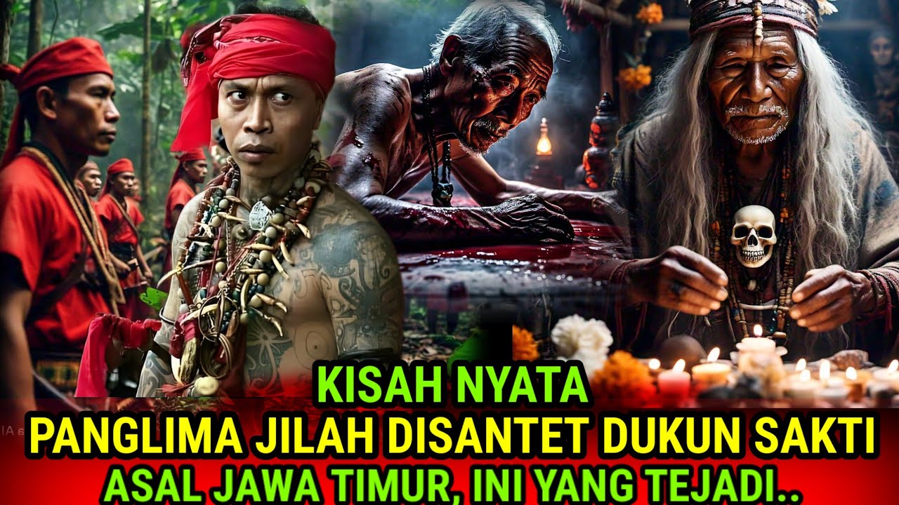 KISAH NYATA - INI AKIBATNYA BERANI MENYANTET PANGLIMA JILAH, DUKUN ASAL JAWA TIMUR ALAMI INI