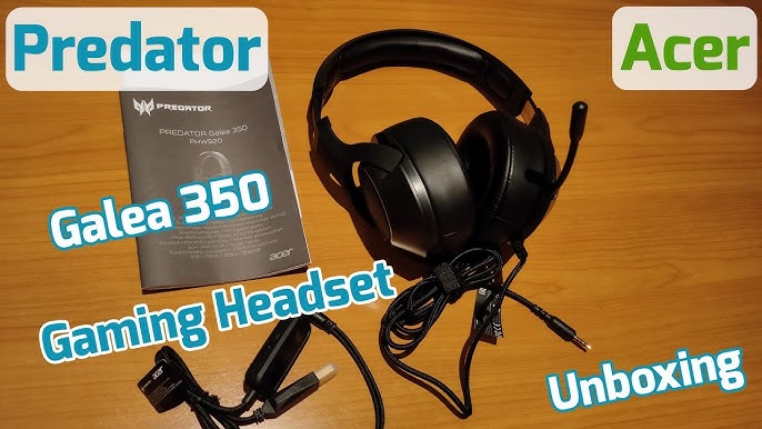 Predator Galea 350 Gaming Headset with 7.1 Surround Sound | Predator -  YouTube