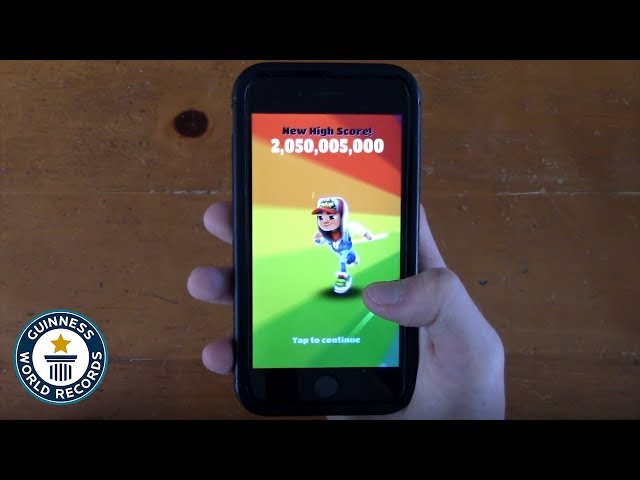 Score (x38-) in 08:23 by hsblue - Subway Surfers - Speedrun