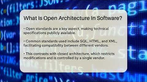 What Is Open Architecture In Software? - Next LVL Programming