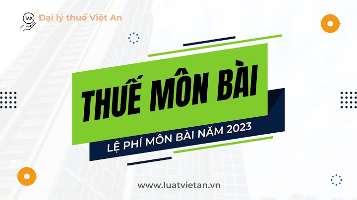 So sánh thuế môn bài và lệ phí năm 2024