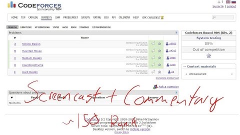 Codeforces Round 904 Screencast + Commentary