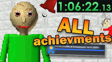 I tried 100% speedrunning Baldi