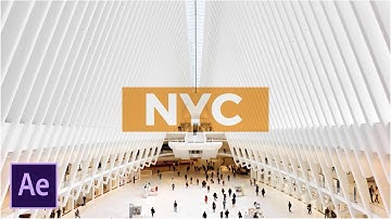 Knock Out Text in After Effects