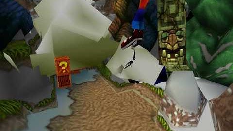 Crash Bandicoot 2 Beta (PAL) (PS1) - Un-bearable glitch (480p)