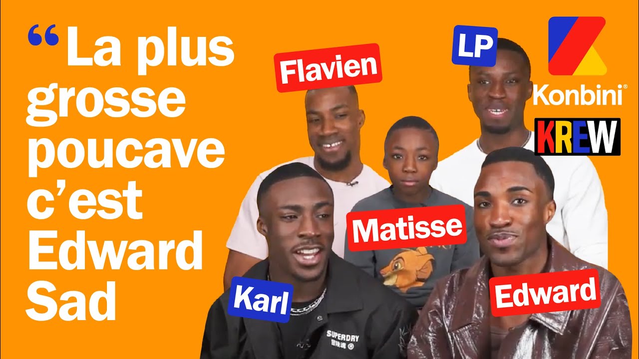 Edward Sad et son Krew répondent à TOUTES nos questions 😱