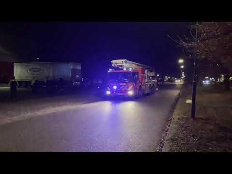 Brand in bedrijfshal Smurfit Kappa in Soest
