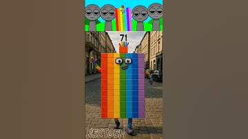 Incredibox Sprunki OC - Numberblocks 71 #incredibox #sprunkioc #sprunki #numberblocks #alphabet