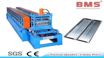 Rack Shelf Deck Panel Roll Forming Machine（AUTO CHANGE SIZE)