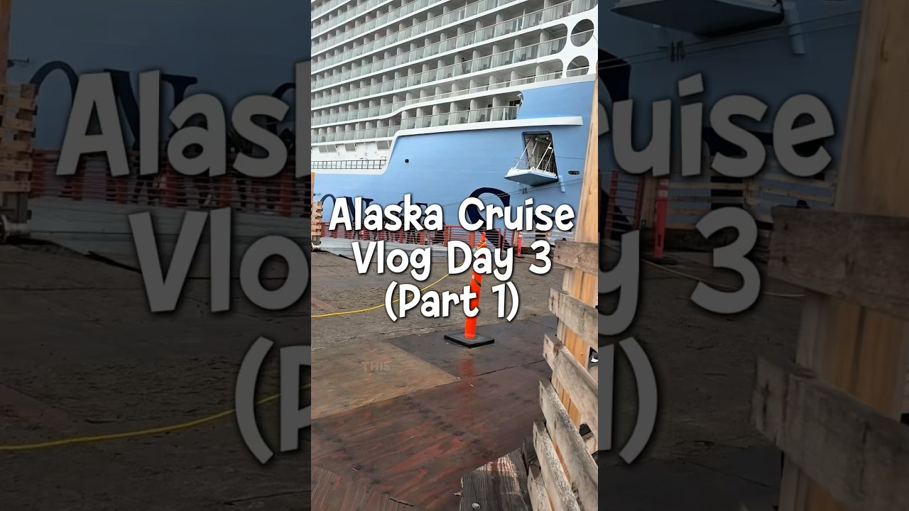 Alaska Cruise Travel Vlog - Ovation of the Seas - Seward-Vancouver Cruise - Royal Caribbean - Day 1
