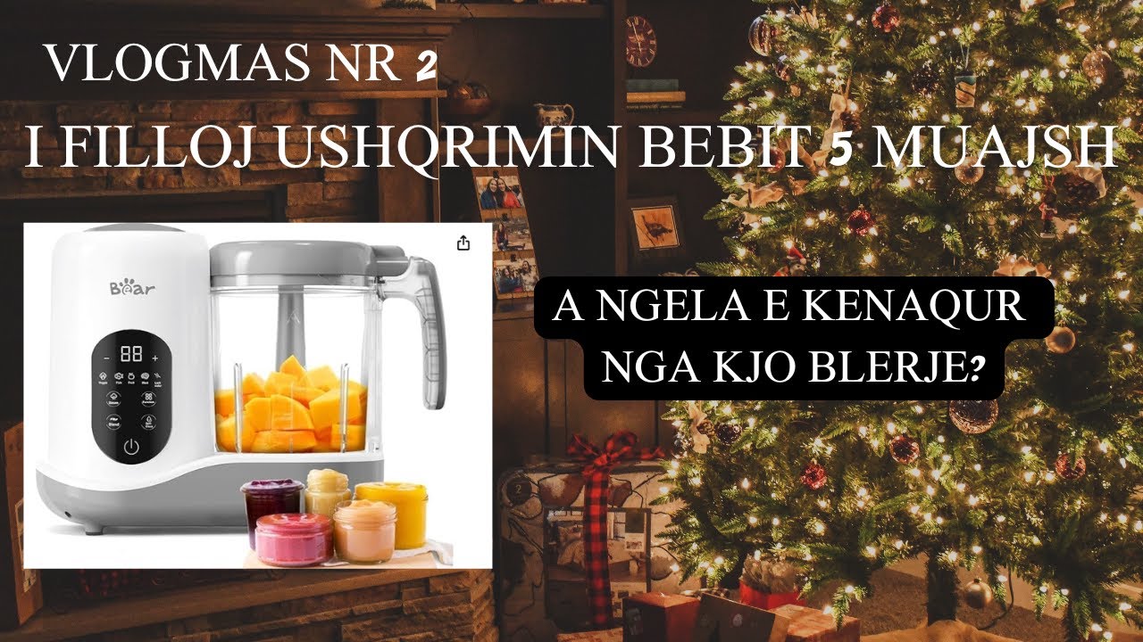 VLOGMAS NR 2 Bleva pajisjen e ushqimit per beba ne Amazon . A ja vlente?