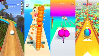 Action Balls Vs Sandwich Runer Vs Twerc Run Vs Going Balls Balls