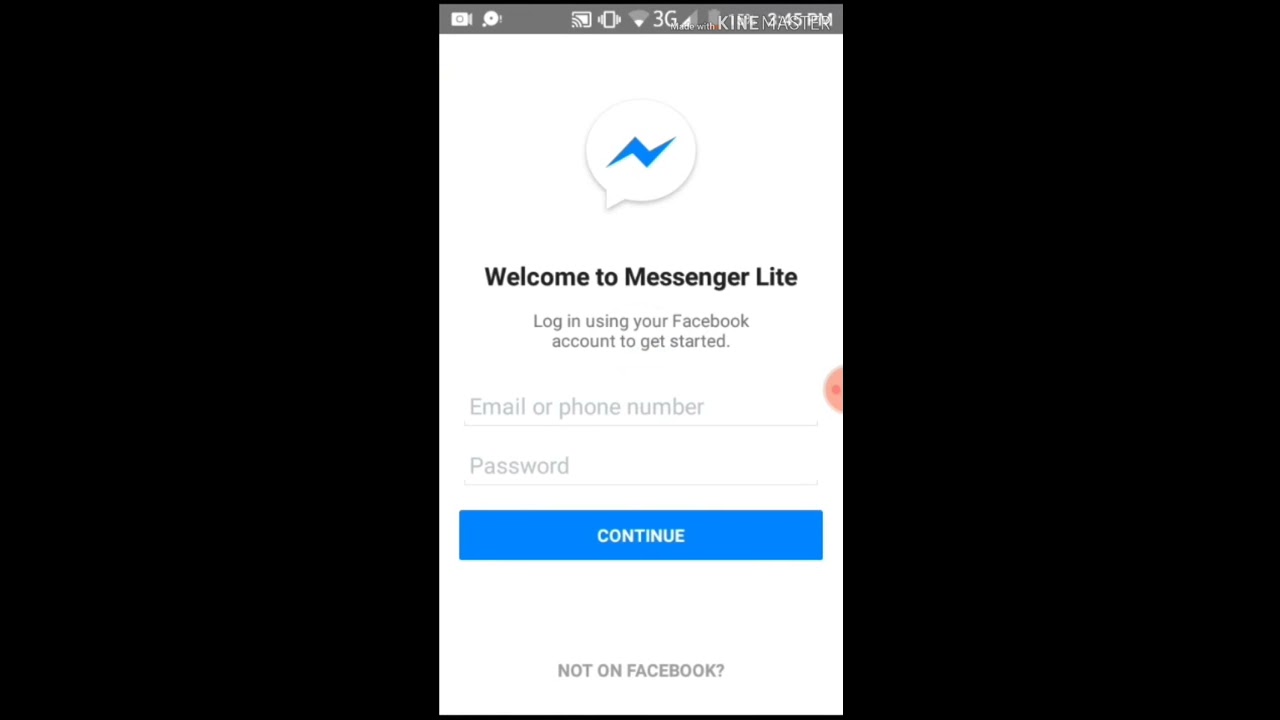 How to remove your account from messenger,messenger lite - YouTube