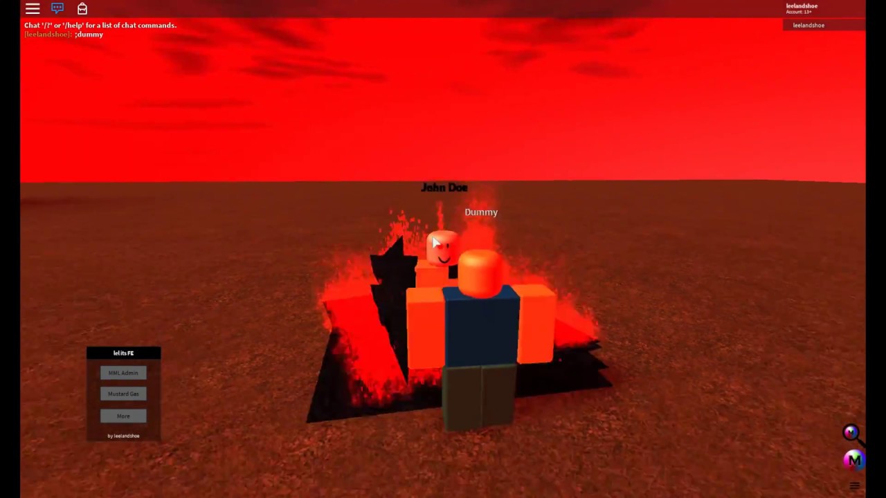 roblox john doe hax