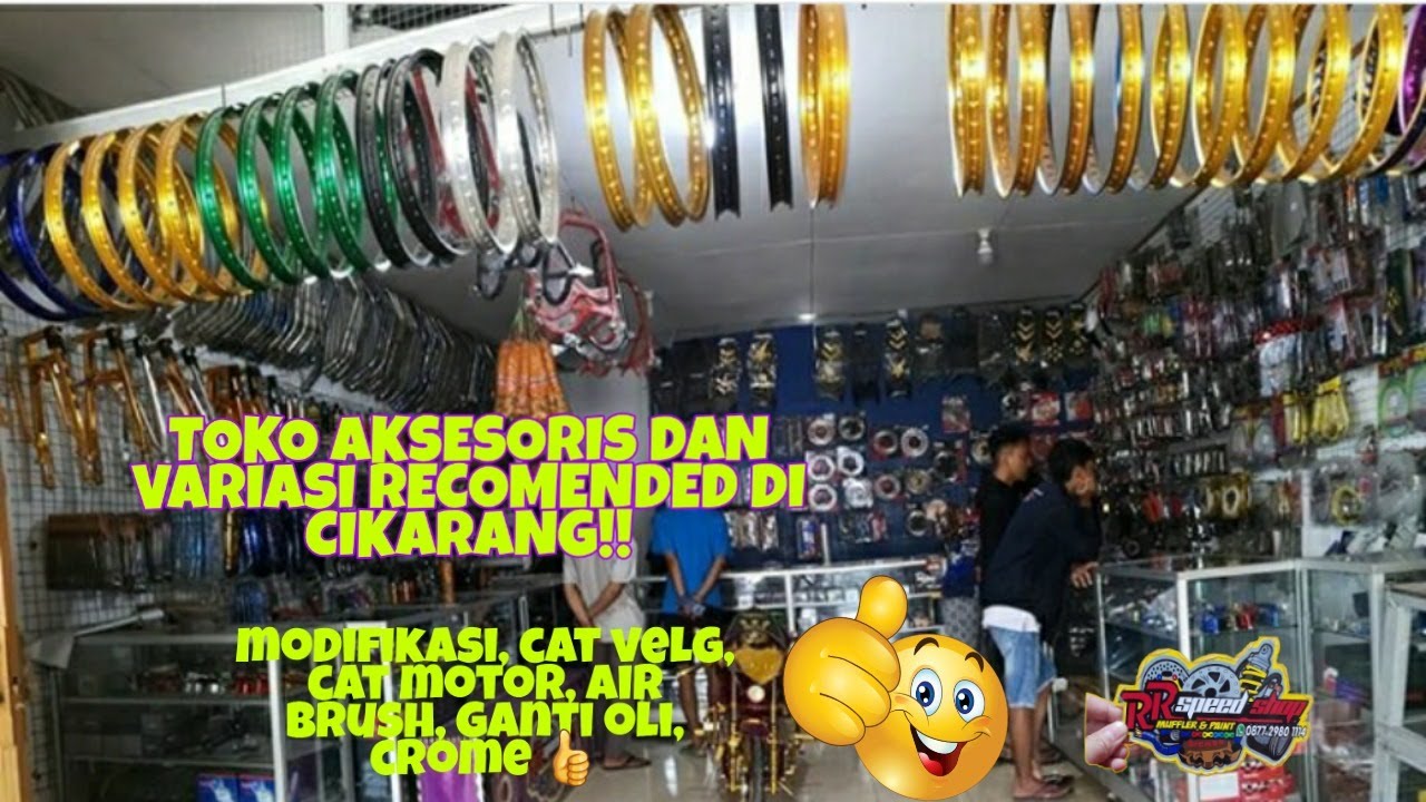  TEMPAT  VARIASI  DAN AKSESORIS MOTOR  DICIKARANG SPAREPART 