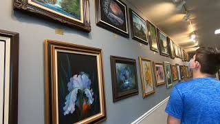 Original Bob Ross Paintings And His Grave