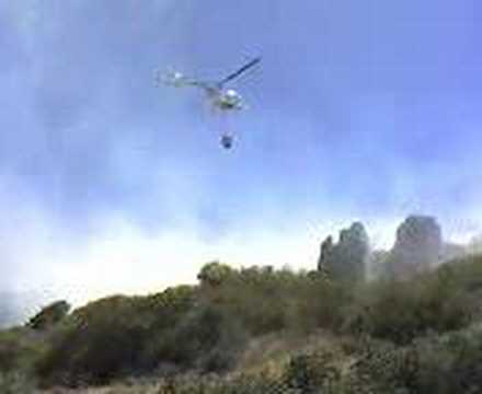 Incendio Santa Barbara - Donori - AVPC "SAF" 3/3