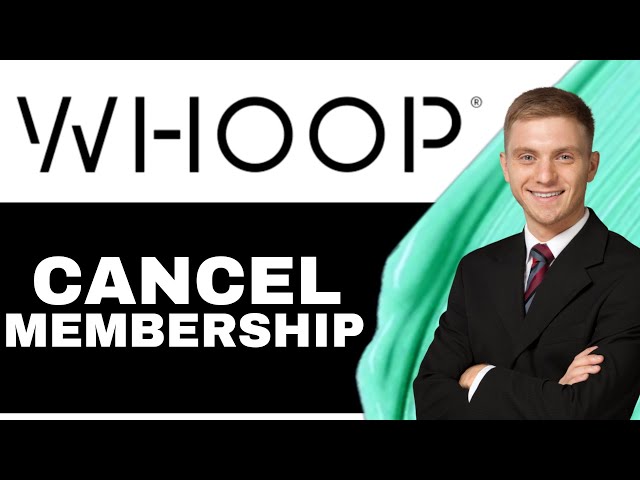 How to Cancel WHOOP Membership 2024 - (STEP BY STEP GUIDE!) 