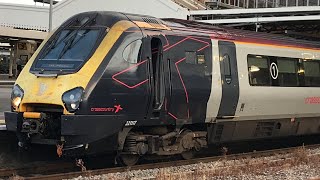 Class 221117 Departing Bristol Temple Meads 