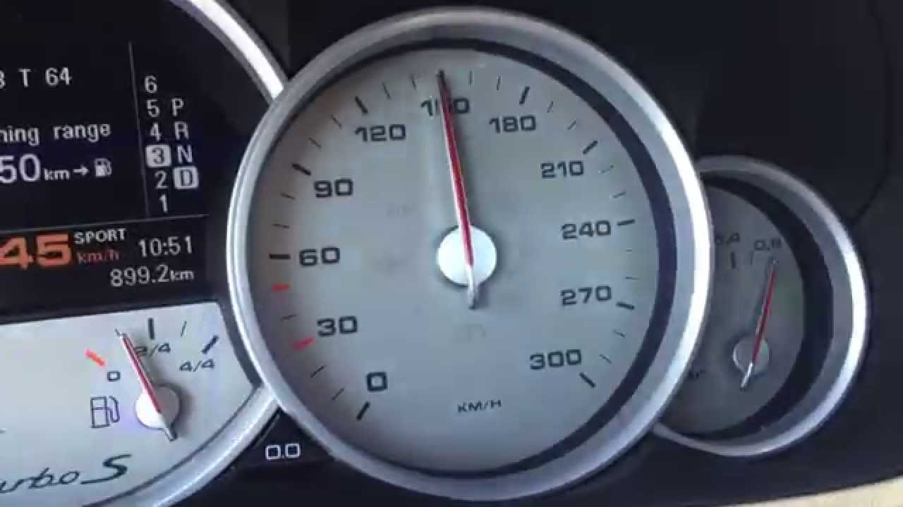 Porsche Cayenne Turbo S ( 957 ) 551PS Acceleration from 110 to 185km/h