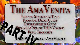 The AmaWaterway AmaVenita Ship and Suite Tour - 2026 screenshot 4