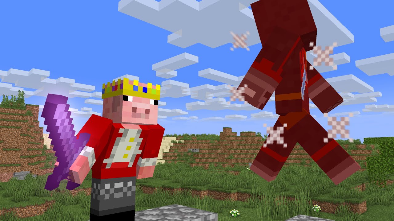 Technoblade does a 1v2 on the Dream SMP - YouTube