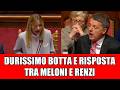 🔴 DURISSIMO SCONTRO TRA GIORGIA MELONI E RENZI IN SENATO: "NON ACCETTO INSULTI DA LEI..."
