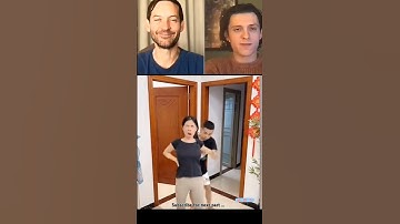 Try to laugh Tom Holland react part 19 #tomholland #funny #trynottolaugh #reaction
