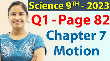 Q 1 - Page 82 - Chapter 7 - Motion - Science Class 9 - NCERT
