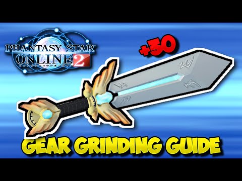 HOW TO GET +35 WEAPONS in PHANTASY STAR ONLINE 2 - PSO2 Weapon Grinder Tutorial 2020
